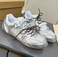 Chaussures de sport décontractées rétro de haute qualité, élégantes, confortables, tendance, à lacets, en cuir véritable, semelle en caoutchouc, toutes