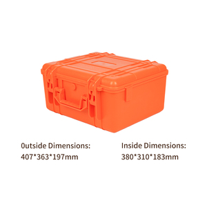 Waterproof Hard Plastic Tool Case <strong>Briefcase</strong> Home <strong>Storage</strong> <strong>Box</strong> with Foam Inlay Tool Cases Product - Product Image 4