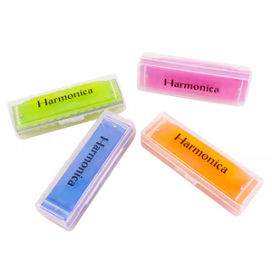 Armónica de 10 Orificios al por Mayor para Escuelas, Juego de Armónicas de Plástico Seguro para Niños, Juguete Educativo Temprano - Product Image 2