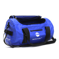 Sac de voyage étanche en PVC robuste de 30L, 60L, 90L, grande capacité, sac à dos étanche avec fermeture éclair pour moto, camping, kayak