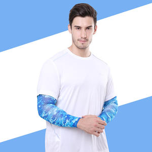 Moda de alta calidad Verano Refrigeración Hielo Tatuaje <span class=keywords><strong>Manga</strong></span> Mangas de brazo completo Bicicleta Anti-Uv Mangas largas de bloqueo solar - Product Image 4