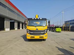 รถเครนติดรถบรรทุก DF CLW 8 ตัน 4x2 ความน่าเชื่อถือสูง สำหรับงานบำรุงรักษาถนน พร้อมเกียร์บ็อกซ์ รับประกัน 1 ปี ขายของแท้ - Product Image 2