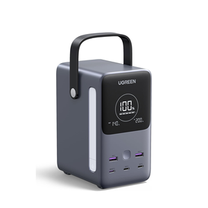 UGREEN 300W 48000mAh caricabatterie portatile Power Bank con Display digitale intelligente, illuminazione e modalità SOS, batteria 153Wh <span class=keywords><strong>5</strong></span> porte - Product Image 1