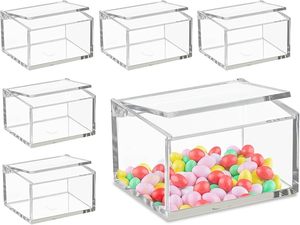 Boîte <span class=keywords><strong>de</strong></span> rangement en acrylique, petite boîte en plastique pour le <span class=keywords><strong>bureau</strong></span>, le maquillage, les loisirs créatifs, les bijoux, les cotons-tiges, conteneur <span class=keywords><strong>de</strong></span> rangement pour fraises - Product Image 1
