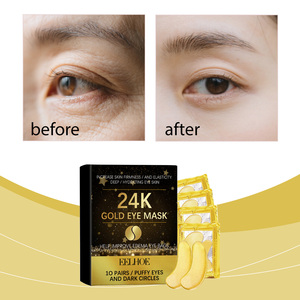 Mascarilla de Ojos de Cristal de Colágeno con Oro de 24k, Reafirmante, Reduce Bolsas y Ojeras, Hidratante, Productos para el Cuidado de la Piel - Product Image 2