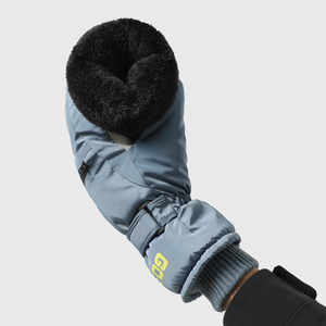 Gants de neige coupe-vent imperméables à écran tactile thermiques chauds d'hiver pour hommes et femmes avec logo personnalisé - Product Image 6