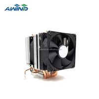 12v Aluminum Heatsink Fan Tower air Cooler Heat Pipe Lighted Pc Server Cpu Cooling Rgb Radiator for Computer Case, Processor
