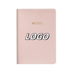 X515-1 Custom Logo A6 Soft Pu Leather Portable Pocket Notepad for Business <b>Gifts</b> Event Giveaways Client & Personal Use - Product Image 1