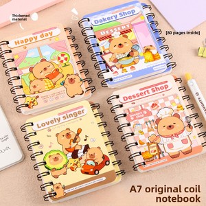 Carnet à spirale créatif Kappi bala A1122, motif dessin animé, portable, mignon, pour étudiant, bloc-notes vierge, cadeau, vente en gros - Product Image 1