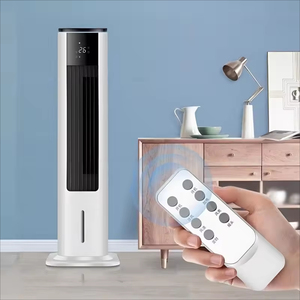 Climatiseur sur pied électrique avec purificateur d'air, télécommande, ventilateur tour chaud/froid, économie d'énergie, faible bruit, ventilateur sans pales - Product Image 4