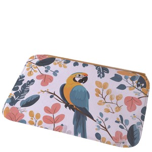Tapis de bain rectangulaire antidérapant avec imprimé perroquet et feuilles tropicales, pour la salle de bain et l'entrée de la maison - Product Image 5
