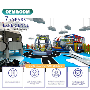 Parque Infantil Interior de Alta Calidad para Niños, Área de Juegos Suave, Equipo de Juego Interior, Parques Infantiles Comerciales Interactivos - Product Image 3