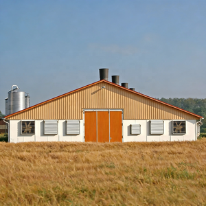 Gallinero Moderno y Estilo Rústico, Estructura Ligera de Acero para Granjas Urbanas y Rurales - Product Image 1