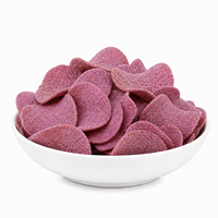 OEM Bulk Paarse Zoete Aardappelchips Gebakken Zout Harde Knapperige Gezonde 100% Natuurlijke Dunne Snack 10kg Klaar om te eten 12 Maanden Houdbaarheid