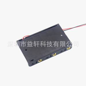 Boîtier de batterie 6AA, série 6 cellules 9V, portable avec fils pour appareils électroniques - Product Image 1