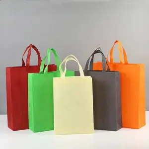 Custom Environmental Friendly Recycle Shopping Grs Pp Personalized Reasonable Price Big Welded Non Woven Bag Factory In China