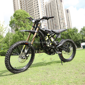 Moto tout-terrain en aluminium avec fourche Rockshox, contrôleur intégré, pour Light X 60V 40AH LBX 75KM/H - Product Image 3
