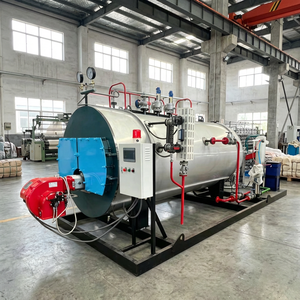Chaudière à vapeur industrielle à <span class=keywords><strong>condensation</strong></span>, au <span class=keywords><strong>gaz</strong></span> ou au mazout, 4 tonnes, structure horizontale, haute précision pour la fabrication rapide <span class=keywords><strong>de</strong></span> savon - Product Image 4