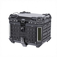 Nouvelle Boîte de Rangement Arrière à Dégagement Rapide en Alliage d'Aluminium pour Moto et Véhicule Électrique, 45-100L, Vente en Gros Transfrontalière