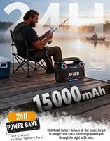 Enceinte Bluetooth d'extérieur en gros 160W, basses puissantes, robuste, étanche IP67, autonomie 24h, appairage sans fil TWS, enceintes portables
