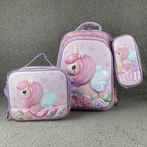 Sacs d'école de dessin animé mignon des élèves du primaire <span class=keywords><strong>sac</strong></span> à <span class=keywords><strong>dos</strong></span> étanche avec <span class=keywords><strong>sac</strong></span> à <span class=keywords><strong>lunch</strong></span> <span class=keywords><strong>et</strong></span> boîte à crayons 3 ensembles pour les enfants - Product Image 5