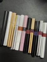 Vente en gros de gloss à lèvres repulpant en 6 couleurs différentes, tubes différents, hydratant, huile repulpante pour les lèvres, logo personnalisé