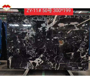 Dalle de marbre noir naturel d'<span class=keywords><strong>Italie</strong></span> Marbre noir Napoléon à prix entiers pour la conception de table à manger - Product Image 6