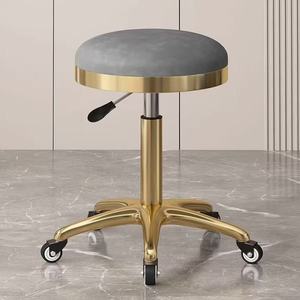 Silla de Barbero Portátil Ajustable en Oferta con Bomba Hidráulica, Asiento de Cuero Sintético, Diseño Moderno para Taller y Hotel - Product Image 2