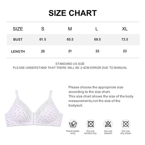 <span class=keywords><strong>Soutien</strong></span>-<span class=keywords><strong>gorge</strong></span> sans fil push-up respirant à fermeture avant en dentelle florale côtelée à bonnets fins pour femme – Vente en gros usine - Product Image 6