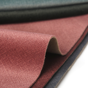 Tissu d'ameublement en polyester floqué <span class=keywords><strong>personnalisé</strong></span>, imperméable, anti-boulochage, pour canapé - Product Image 6