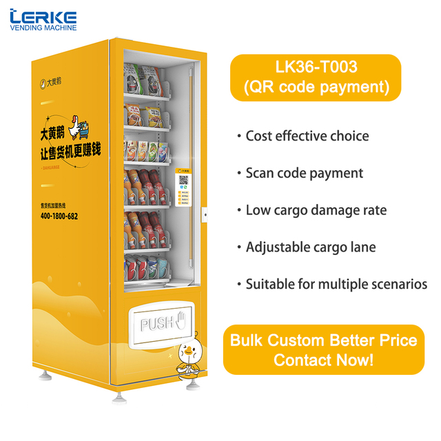 Shopping Mall & Airport Vending Machines SDK Function LED Display 10-inch Touch Screen for Small Business-Cloud-Based Management