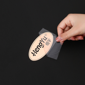 Etiquetas Metálicas Personalizadas, Transparentes, Resistentes al Agua, Letras Metálicas Transferibles, Etiqueta Metálica de Níquel en Relieve - Product Image 2