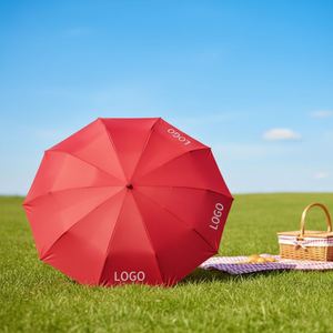 Hotsale Auto Foldable Rainbow Luxury 3 Folding Summer Sunshade <b>Umbrella</b> With Custom Logo - Product Image 1