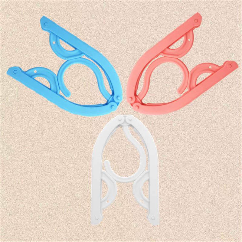 Perchas plegables de materia prima a granel