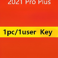 Licence authentique OfficeS 2021 Professional Plus 1 clé/1 PC Activation par téléphone