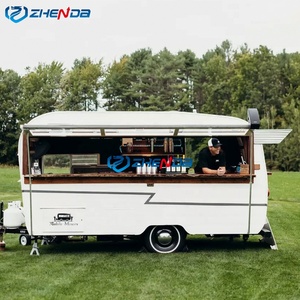 Food Truck Équipé, Remorque de Restauration, Four à Pizza Multifonction, Chariot Alimentaire, Remorque à Frites - Product Image 2