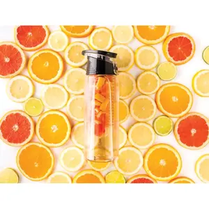 Reclosable <b>Infuser</b> <b>Water</b> <b>Bottle</b> 700ml personalized gadgets - Product Image 2
