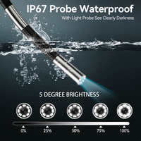 Boroscopio Industrial PLX AGC-500N de 8.5mm OEM/ODM, Herramienta de Inspección y Reparación, Dirección Bidireccional de 360°, Endoscopio de 5.0 Pulgadas 1080p IP67
