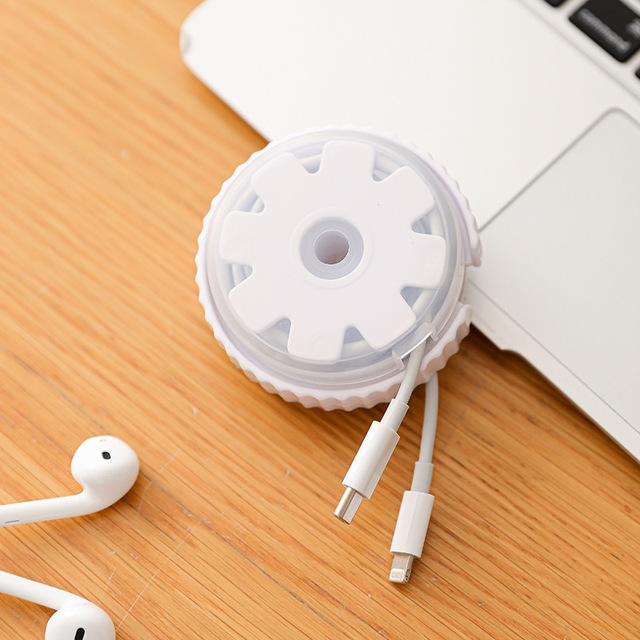 Portable USB Cable Manager Plastic Storage Bags for Daily Home Cable Organization Plug-In Board Management in Living Room