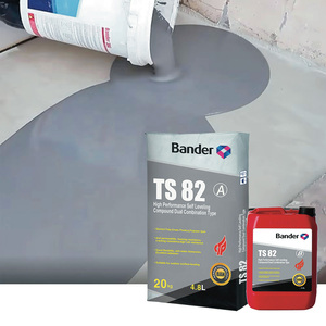 Bander TS82 Composto Cementizio Bicomponente <span class=keywords><strong>Autolivellante</strong></span> 16MPA ad Alta Resistenza, Indurimento Rapido, Basso Consumo di Calore, Spessore 3-10mm per Pavimenti - Product Image 1