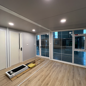 Container Espandibile Antifurto in Acciaio da 30FT con Pannelli Sandwich, Porta d'Ingresso, Prefabbricato <span class=keywords><strong>per</strong></span> <span class=keywords><strong>Casa</strong></span>, Villa, Magazzino, Hotel, Negozio - Product Image 6