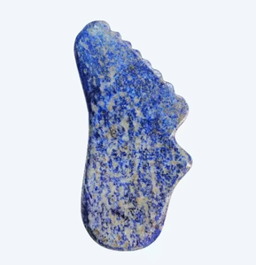 Fabricante de Huizhou, China, ofrece al por mayor los mejores precios en herramientas para el cuidado de la piel, piedra de lapislázuli gua sha. - Product Image 1