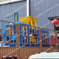 Machine à briques de ciment hydraulique entièrement automatique, gain de temps, pour la fabrication de pavés et de briques creuses, vente au Cameroun