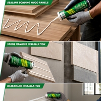 Colle liquide adhésive imperméable à séchage rapide haute résistance pour bois, carrelage et revêtements de sol intérieurs et extérieurs