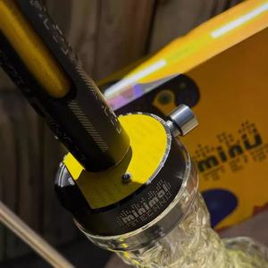 Chicha russe originale, géométrie techno minimaliste, portable pour l'extérieur, voyage en voiture, fumer à la plage, camping, jardin, fumer chicha - Product Image 6