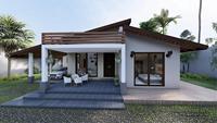 Villa moderne préfabriquée en acier léger Double étage 200 Panneaux sandwich de luxe pour maison préfabriquée conçus sur mesure Hôtel portable