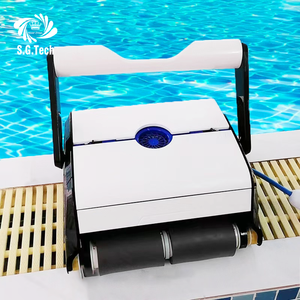 Nettoyeur de piscine robotisé rechargeable Water Crown, aspirateur portable pour piscine hors sol - Product Image 6