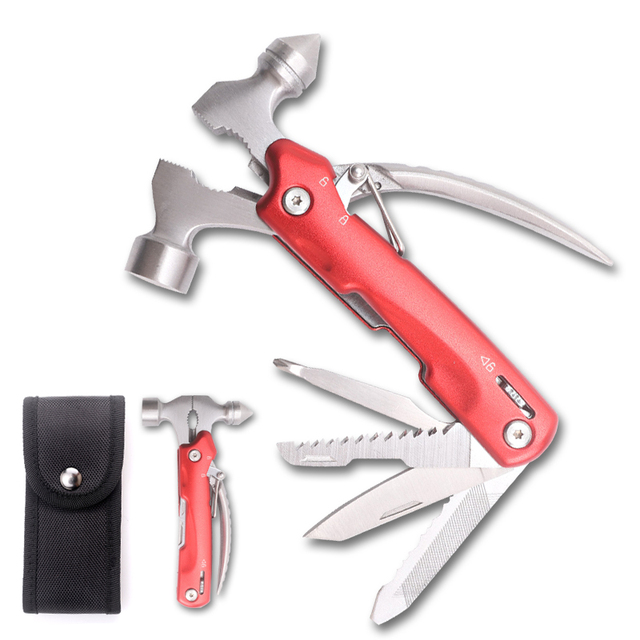 Hot Product Stainless Steel Multitool Multi Purpose Tool Hammer Multi Tool Kit