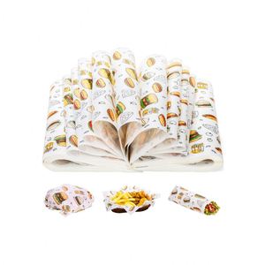 Factory Direct Custom Food Safety Grade Oil Proof <b>Wax</b> Coated <b>Paper</b> for Sandwich Bread Noodles Wholesale - Product Image 1