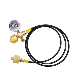 Adaptateur de Recharge pour Station de Remplissage, Outils Pneumatiques en Laiton, Transfert d'Azote, d'Argon, de CO2 de Bouteille de 40L vers Petits Réservoirs de Soudage G5/8 - Product Image 1